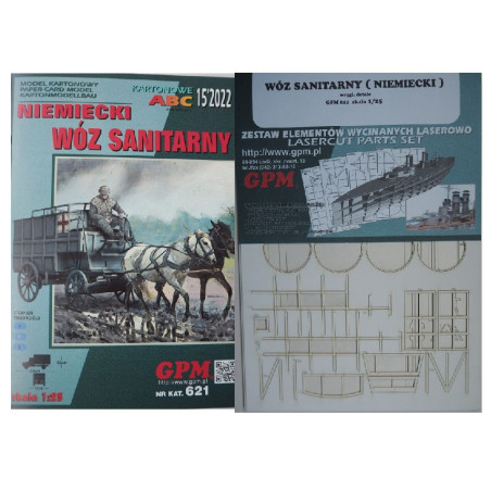 Hf.6 – the German Army Sanitary Carriage - a kit