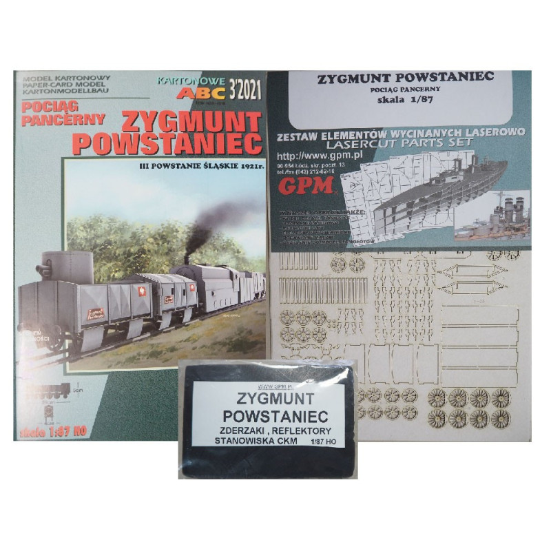 „Zygmunt Powstaniec“ – the Polish armored train - a kit