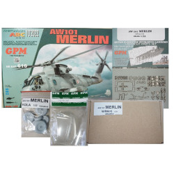AW – 101 „Merlin“ – the British combat helicopter - a kit