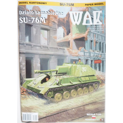 „SU-76M“ – the USSR self-propelled artillery unit - a kit