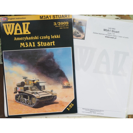 M3A1 „Stuart“ – the American light tank - a kit