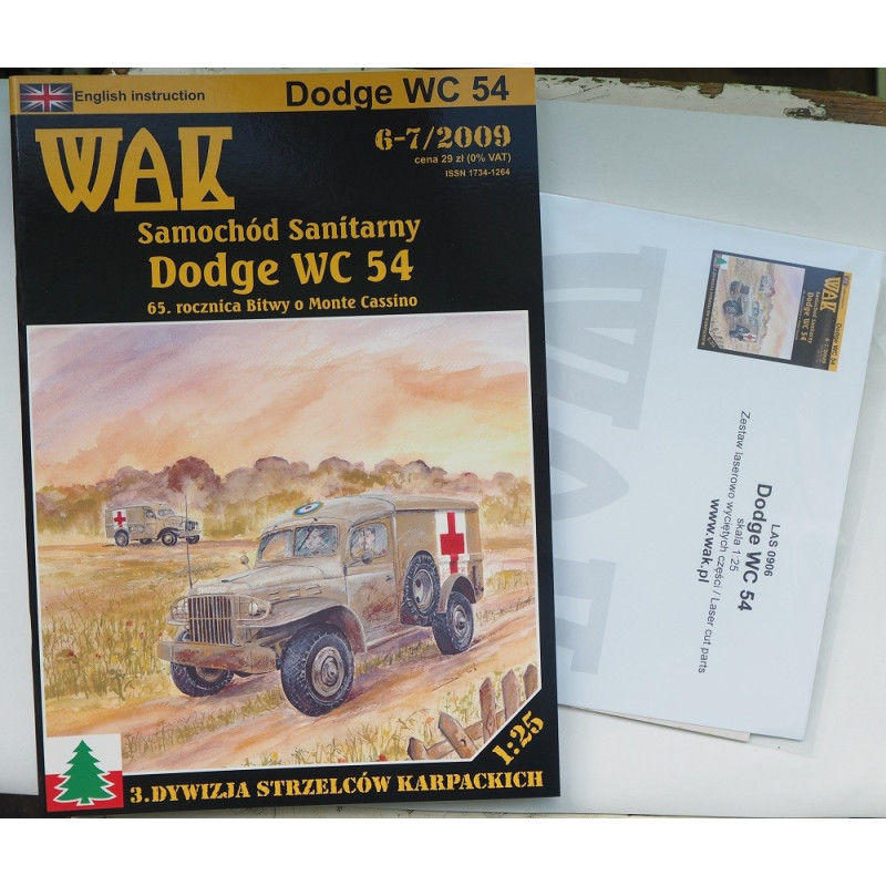 „Dodge“ WC 54 – the American off-road sanitary trucj - a kit