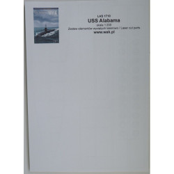 USS „Alabama“ – the American nuclear submarine - a kit