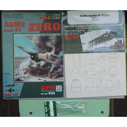 Mitsubishi A6M2 „Zero“ Model 21 – the Japanese deck fighter - a kit