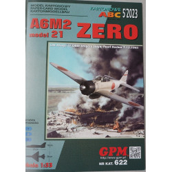 Mitsubishi A6M2 „Zero“ Model 21 – the Japanese deck fighter - a kit