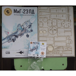 Mikoyan and Gurevich MiG-23PD – the Soviet experimental fighter - a kit