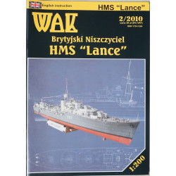 HMS „Lance“ – the British destroyer - a kit