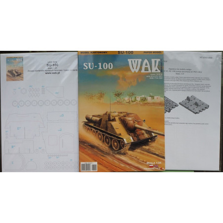 „SU-100“ – the USSR/ Egiptian self-propelled artillery unit - a kit