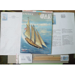 „America“ – the American racing Schooner - yacht - a kit