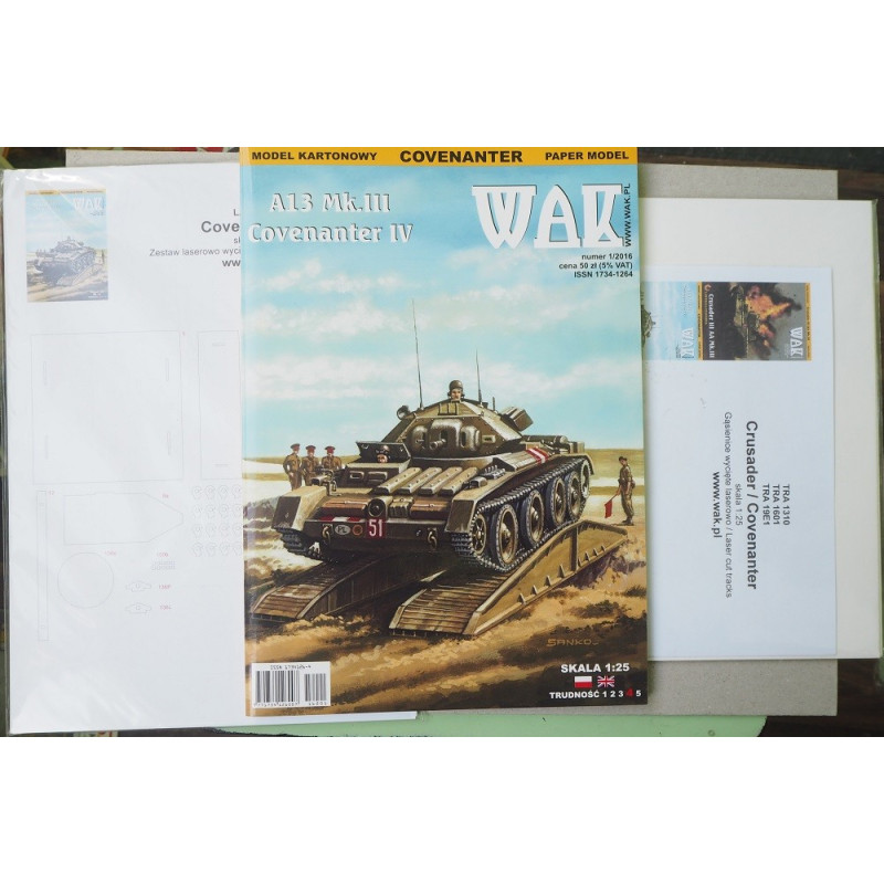 A13 Mk. III „Covenanter IV“ – the British cruiser tank - a kit