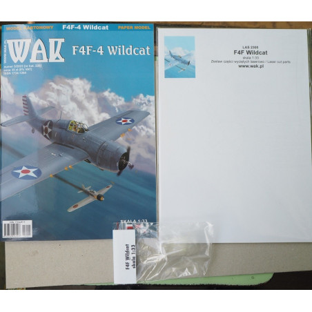 Grumman F4F-4 „Wildcat“ – the American deck fighter - a kit