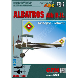 Albatros B.II (Lietuvos Karo Aviacija) – the school aircraft – a kit