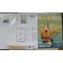 Trabacollo – the Mediterranean sea region fishing and cargo sailship - a kit