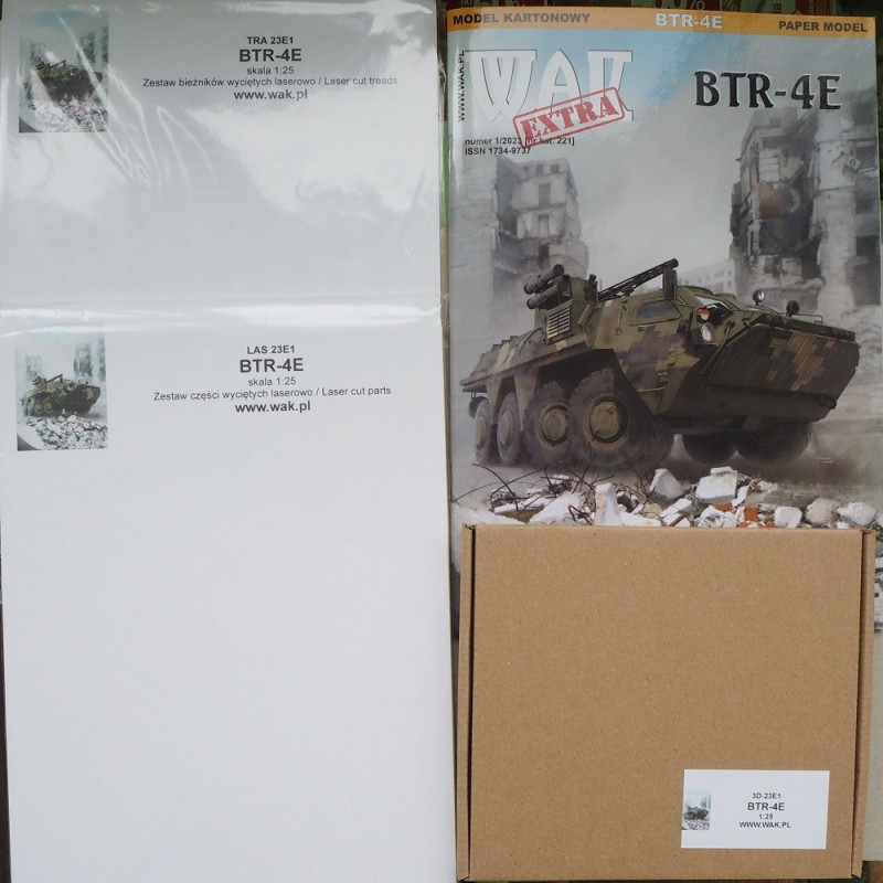 BTR-4E „Bucefal“ – kovinė pėstininkų mašina - rinkinys