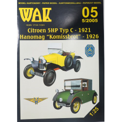 Citroen 5HP Typ C ir Hanomag „Komissbrot“ – lengvieji automobiliai