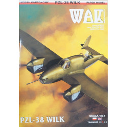 PZL-38 "Wilk" - Polish ground-attack aircraft - prototype
