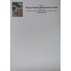 Mikroaviacija-05. 1920 metų Lenkijos-Bolševikų karas - lazeriu pjautos detalės