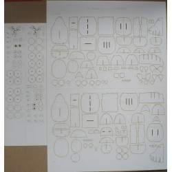 Microaviation - 09. Polish police helicopters - laser cut parts