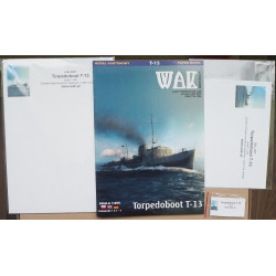 T – 13 Torpedoboot – the German torpedo ship - a kit