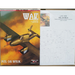 PZL-38 "Wilk" - Lenkijos smogiamasis lėktuvas - prototipas - rinkinys