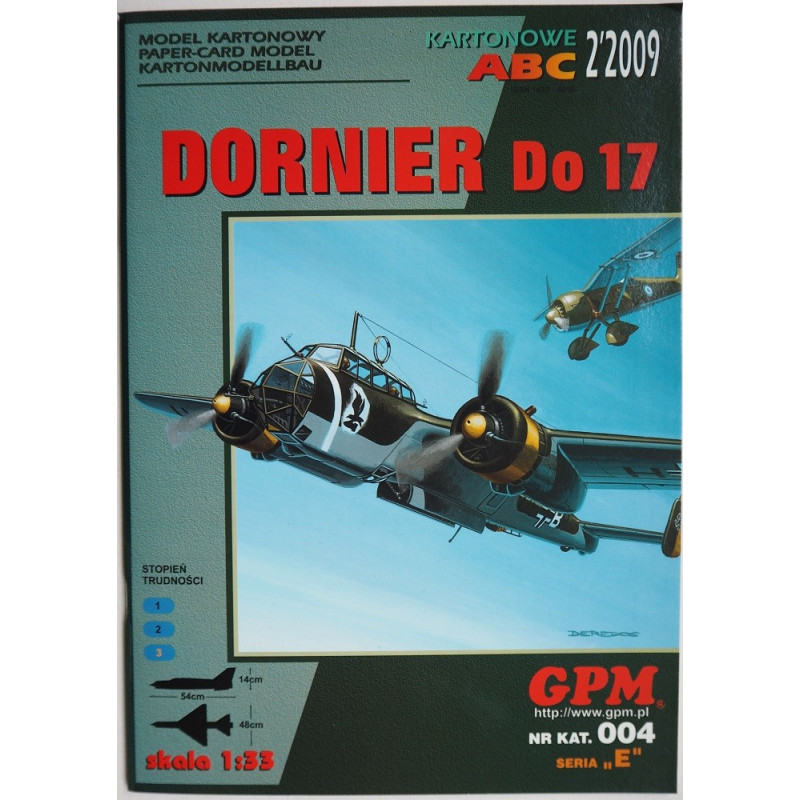 Dornier Do-17 – немецкий разведчик-бомбардировщик