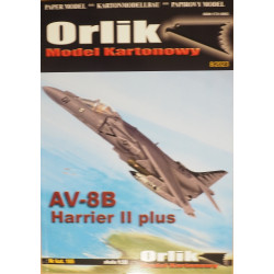 AV-8B "Harrier" II plus - the US vertical takeoff - landing fighter - a kit