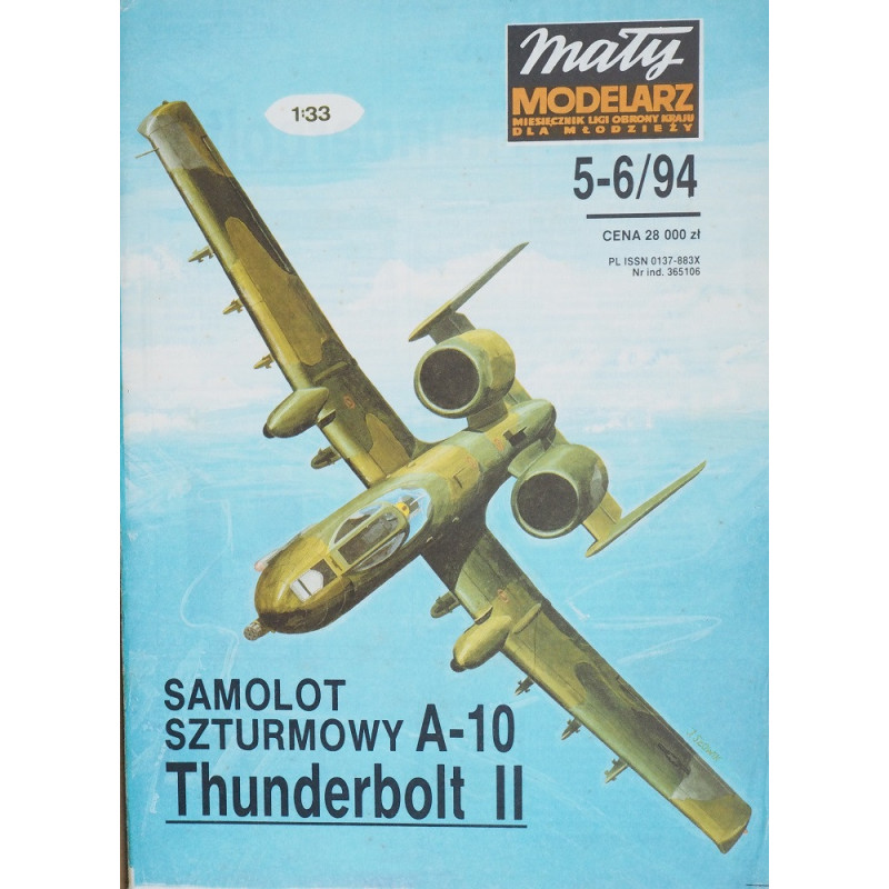Fairchild A-10 "Thunderbolt II" - the US attack aircraft
