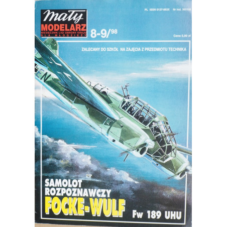 Focke-Wulf FW-189 "Uhu" - Vokietijos žvalgybinis lėktuvas