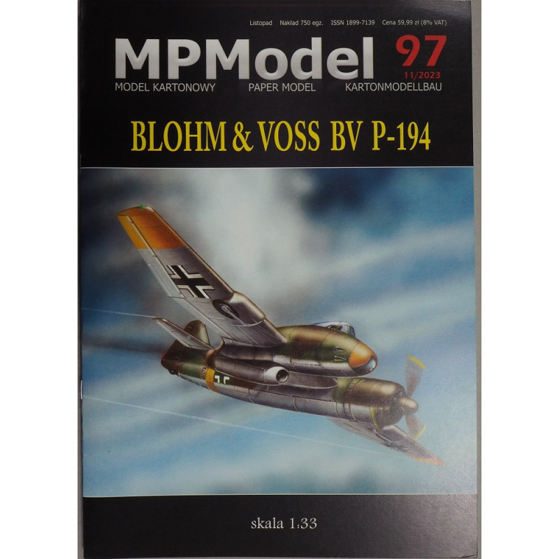 Blohm und Voss BV P-194 - German attack aircraft - prototype