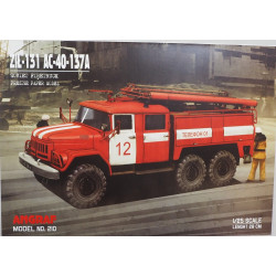 ZIL-131 AC-40-137A - TSRS priešgaisrinis automobilis