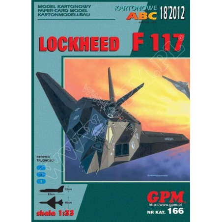 Lockheed F-117 „Nighthawk“ – JAV naikintuvas - bombonešis