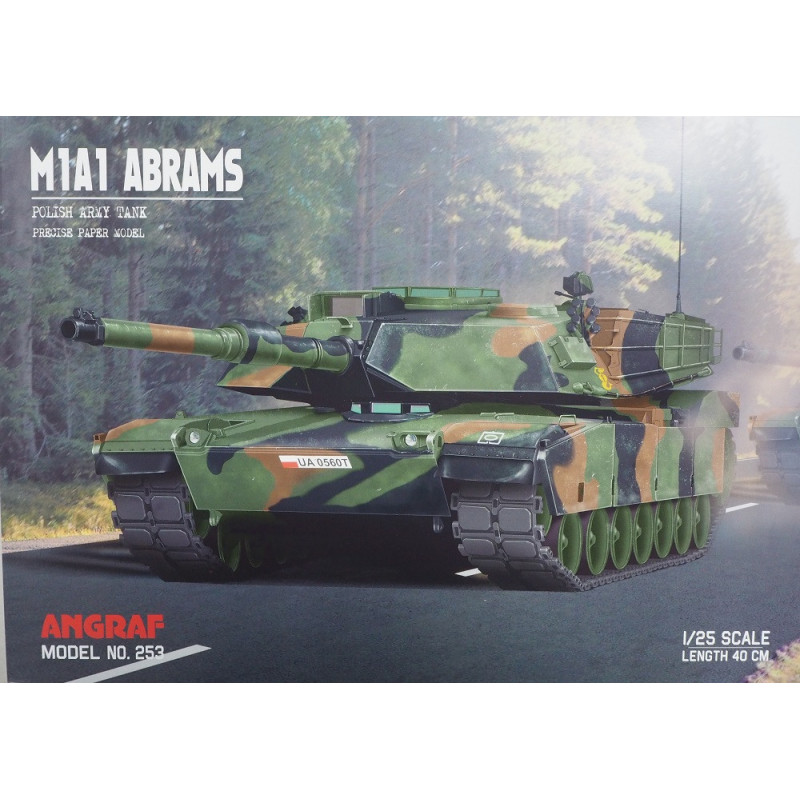 M1A1 "Abrams" - JAV pagrindinis mūšio tankas (Wojsko Polskie)