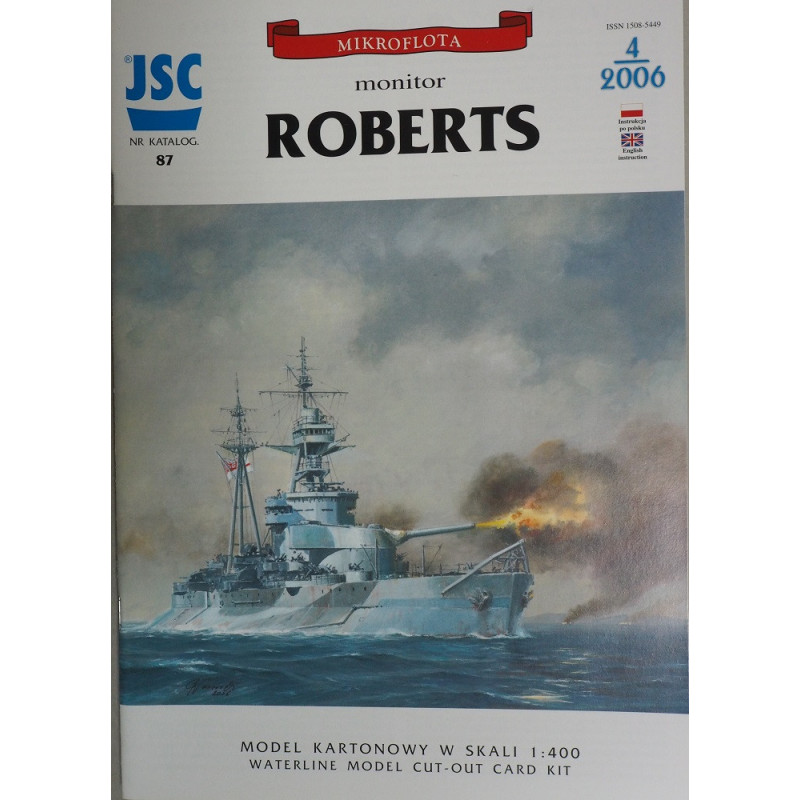 HMS "Roberts" - British naval monitor