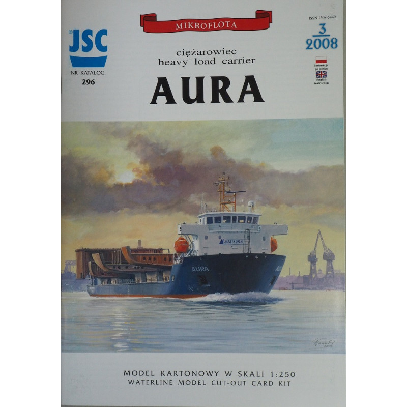 "Aura" - the Finnish ship of heavy-weight cargo