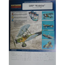 ORP "Krakow"/ ORP "Wilno" - the Polish river monitors - the laser cut details