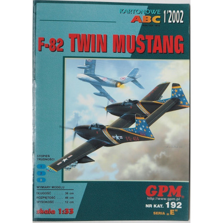 North American F-82 "Twin Mustang" - JAV tolimojo veikimo naikintuvas