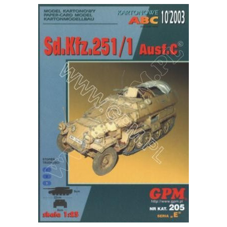 Sd. Kfz. 251/1 Ausf.C - немецкий бронетранспортер