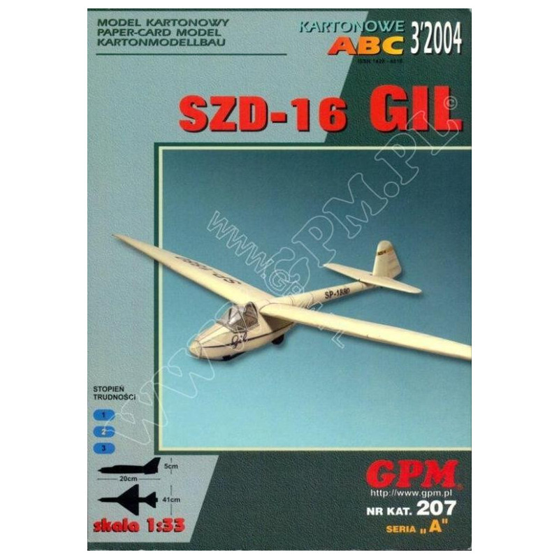 SZD-16 "Gil" - Lenkijos LR sklandytuvas