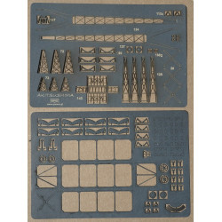 "Akitsushima" - the Japanese aviation tender - a laser-cut laser cut deck equipment