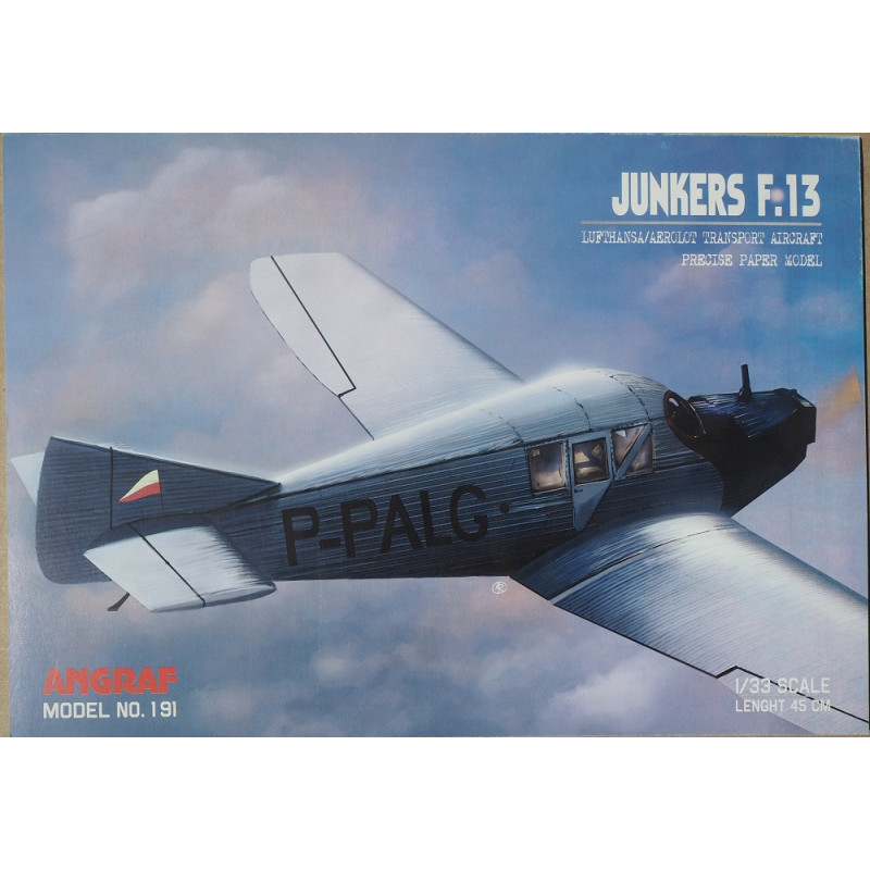 Junkers F.13 - the German passenger plane