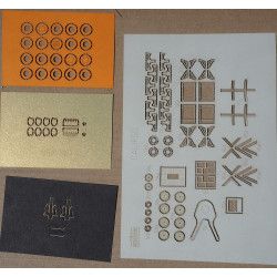 "Calypso" - the French research vessel - a laser cut deck equipment parts