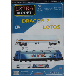 «Dragon 2» LOTOS — польский электрический локомотив и вагон-цистерна