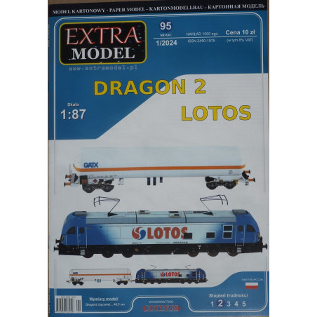 "Dragon 2" LOTOS - lenkiškas elektrinis lokomotyvas ir vagonas-cisterna