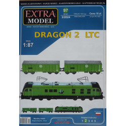 "Dragon 2" LTC - Polish electric locomotive and two bulk freight wagons