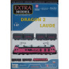 "Dragon 2" Laude - Polish electric locomotive and two wagons-platforms