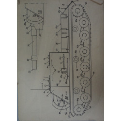 ISU-152 - the USSR/Polish self-propelled artillery gun (SPAG)