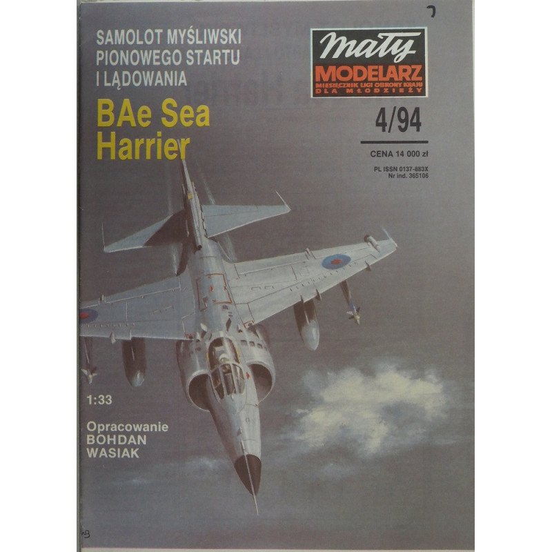 BAe "Sea Harrier" - Didžiosios Britanijos deninis naikintuvas