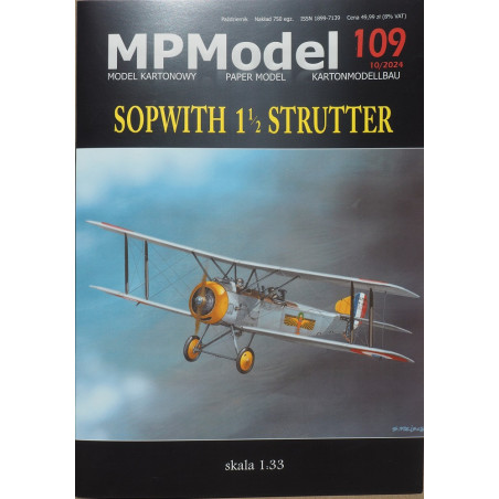 Sopwith 1 1/2 «Strutter» - британский/ французский многоцелевой самолет