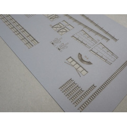 HNoMS "Eskdale" - the Norwegian escort destroyer - a laser cut railings