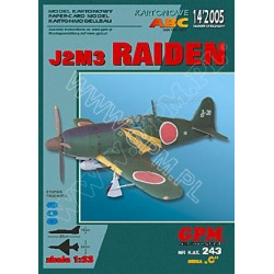 Mitsubishi J3M3 “Raiden” – the Japanese fighter